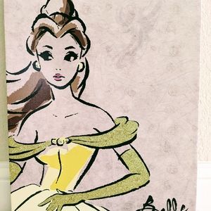 Disney Princess Canvas (Belle)